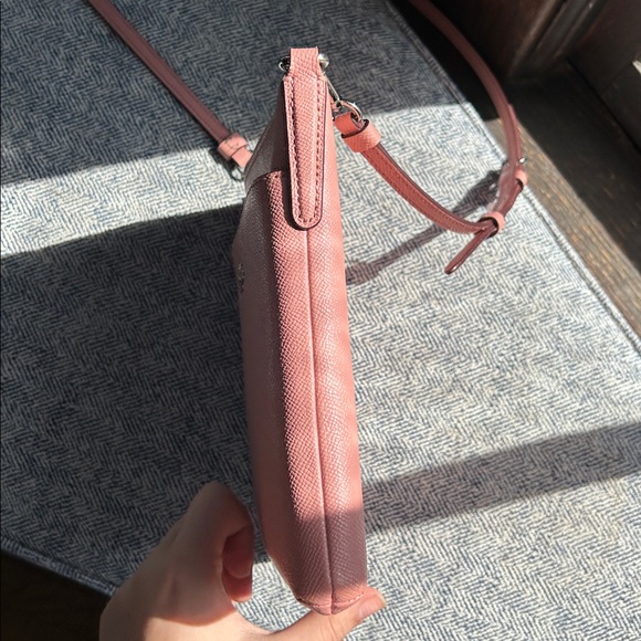 Coach Pink Leather Square Purse with Silver Hardware - Picture 2 of 3